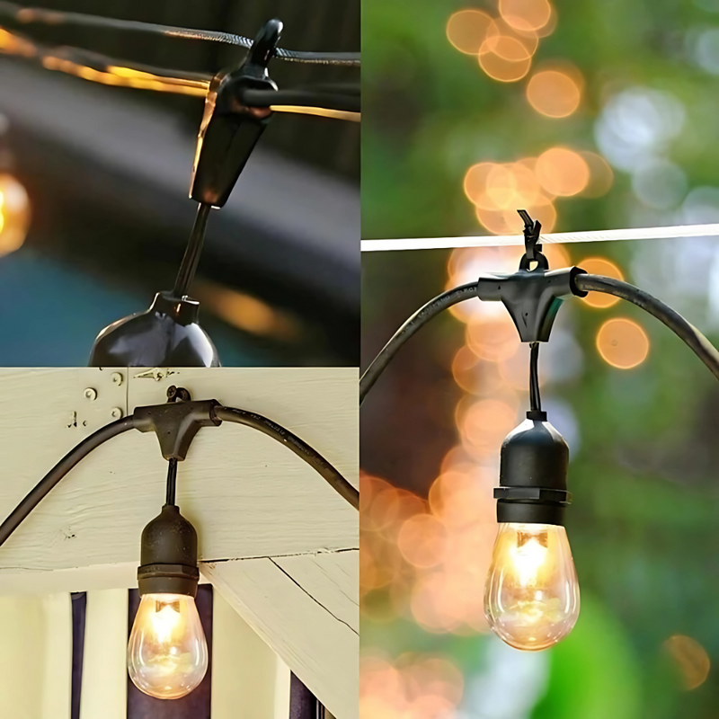 Outdoor Solar Festoon Lights