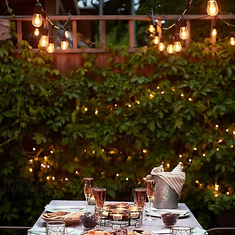 Outdoor Solar Festoon Lights