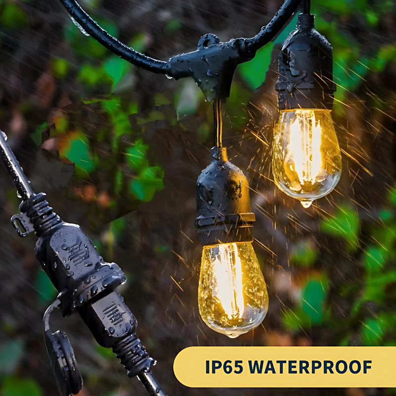 Outdoor Solar Festoon Lights