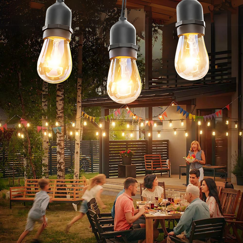 Outdoor Solar Festoon Lights